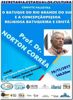 Convite  PROFESSOR  NORTON