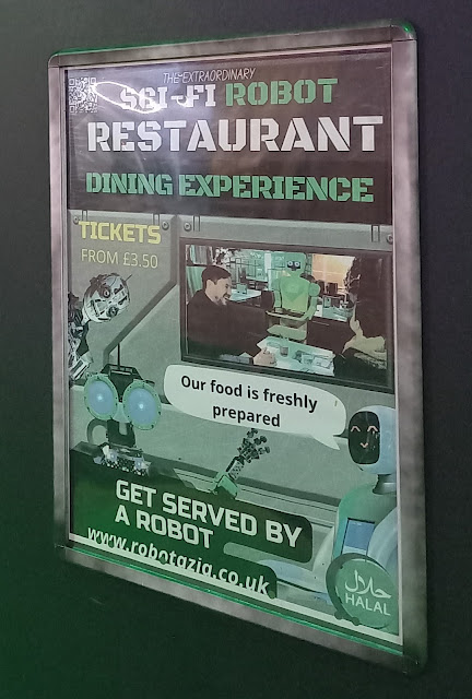 Robotazia - a robot-themed restaurant in Milton Keynes