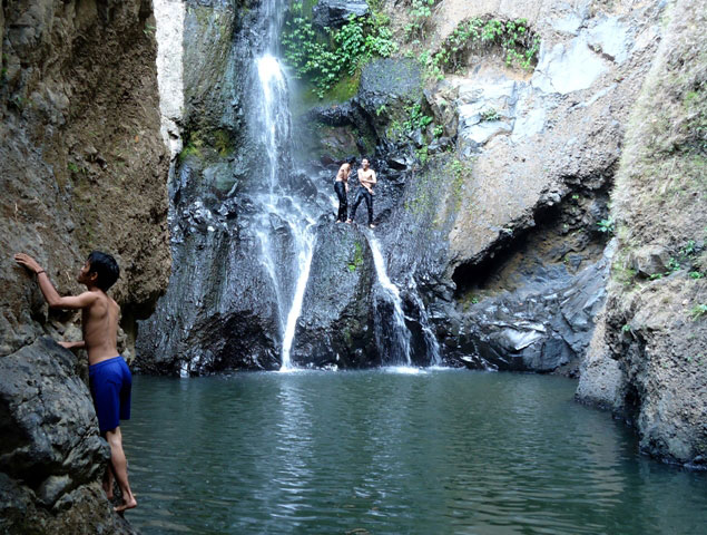 best waterfall in lombok