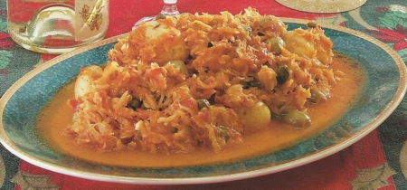 Receta de Bacalao en Salsa de Tomates