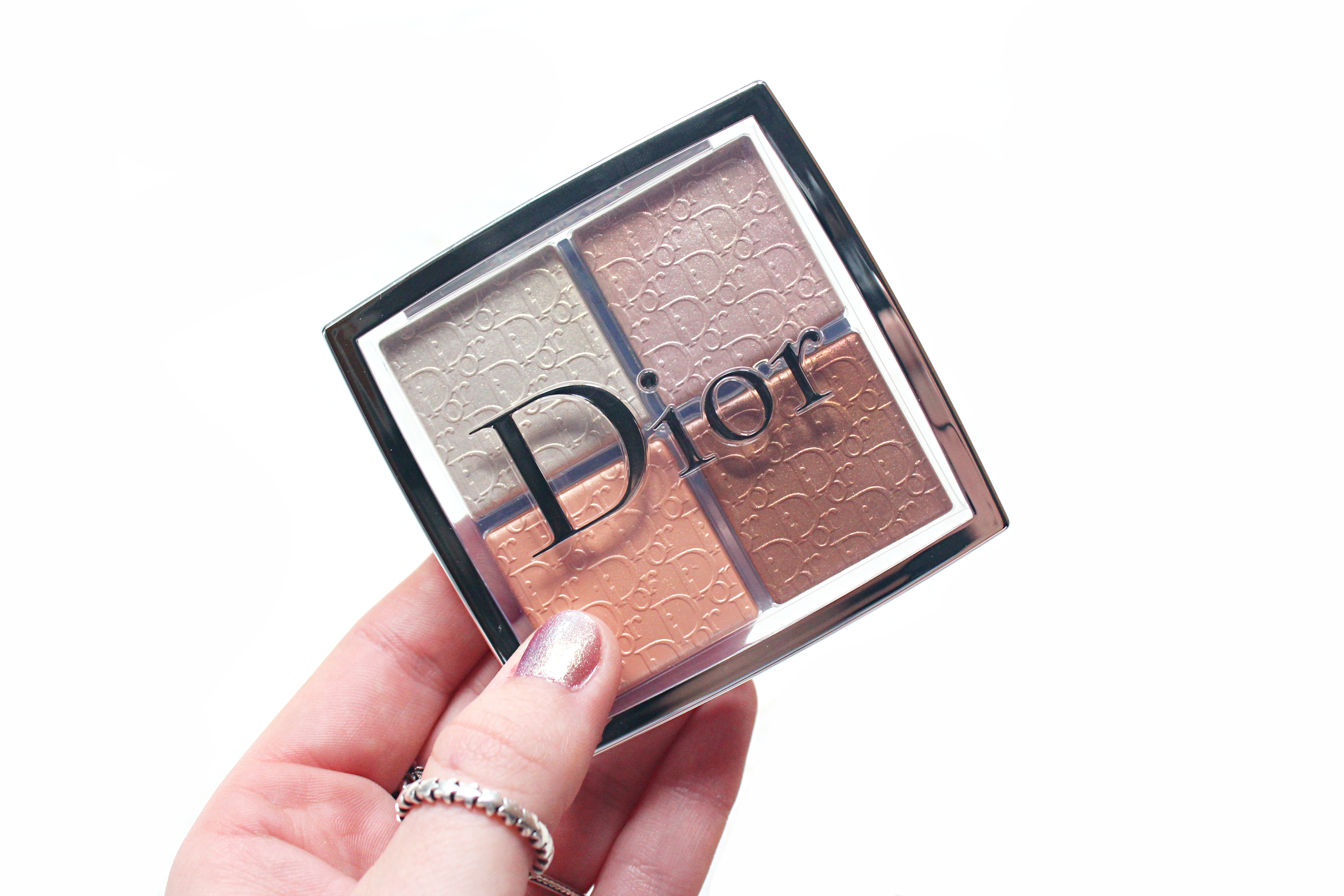 Dior Backstage 002 Glitz Glow Face Palette Review & Swatches