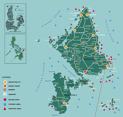 Siargao Map