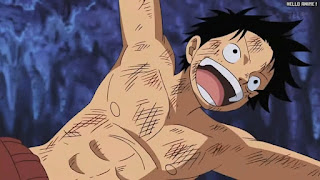 ワンピースアニメ インペルダウン編 441話 ルフィ Monkey D. Luffy | ONE PIECE Episode 441