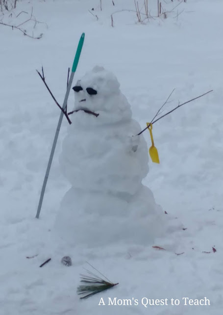 sad snowman
