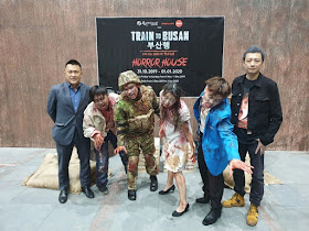 Train to Busan Behind The Scenes - Left to right - Roger Ong, Assistant Vice President of Entertainment & Events of Resorts World Genting & Jed Mok, Chief Executive Officer of Vividthree