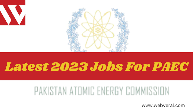 Latest 2023 Jobs For PAEC