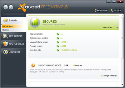 Free Dowload Avast! Free Antivirus 11.1.2245 Untuk PC