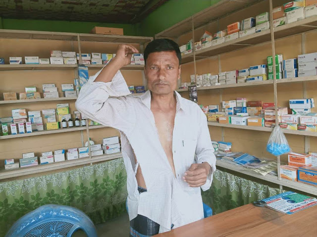 ইসলামপুরে অবৈধ বালু দস্যুদের হামলায় আহত পল্লী চিকিৎসক
