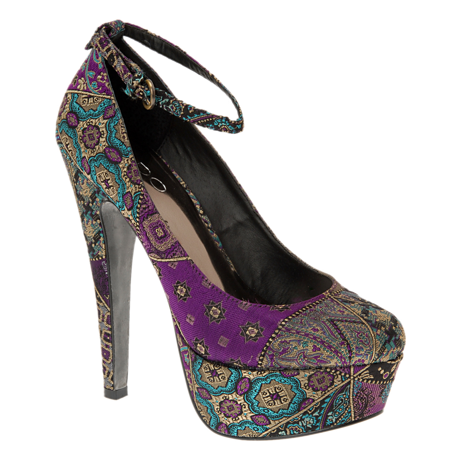 Love the colors and prints on these Aldos! And ankle straps also make ...