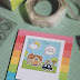 Colorful Happy Village Card by Nicole!