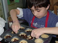 Spoon in the filling for easy mince pies