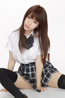 Mizuho Shiraishi Japanese Sexy Model Sexy Japan Student Uniform Part 1 Photo 9