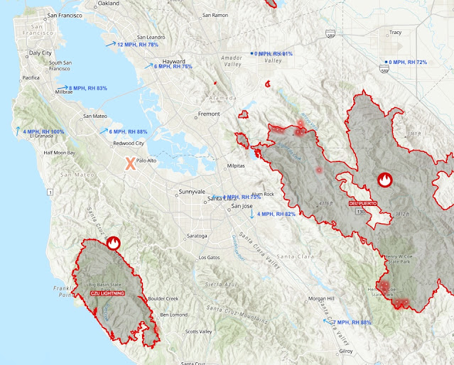 Answer Find A Time Lapse Map Of Wildfire Growth In California Fia