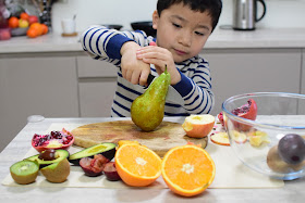 Learning About Fruits Inside and Out: Practical Life Skills