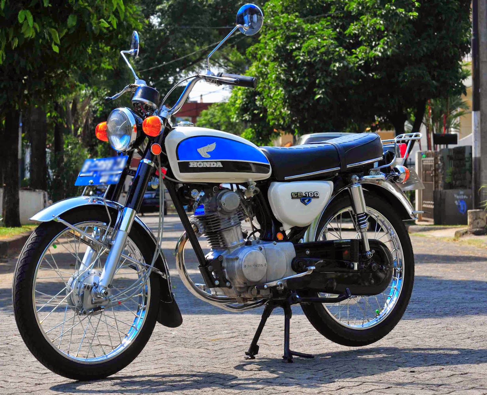 Kumpulan Modifikasi Tangki Motor Cb 100 Modifikasimania