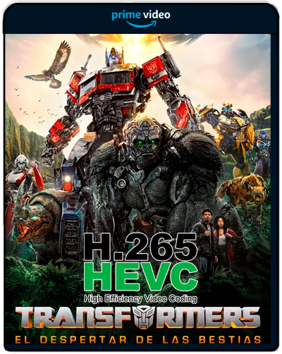 Transformers: Rise of the Beasts (2023) 1080p AMZN WEB-DL HEVC Latino-Inglés [Subt. Esp] (Acción. Aventuras)