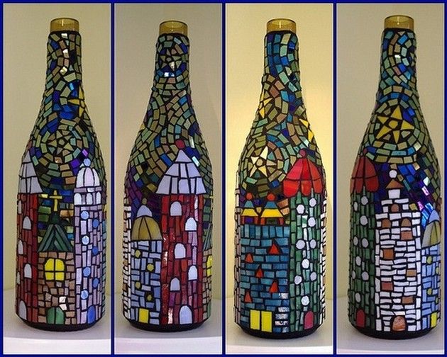 Glass bottle craft ideas