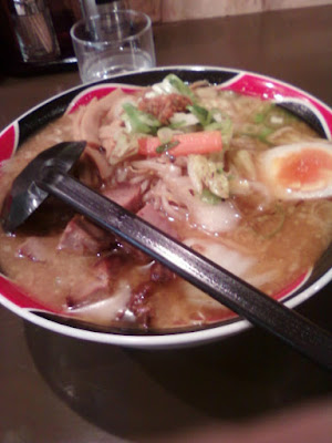 ramen with miso based soup