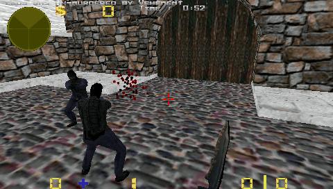 Counter Strike 1.6 PPSSPP Gameplay
