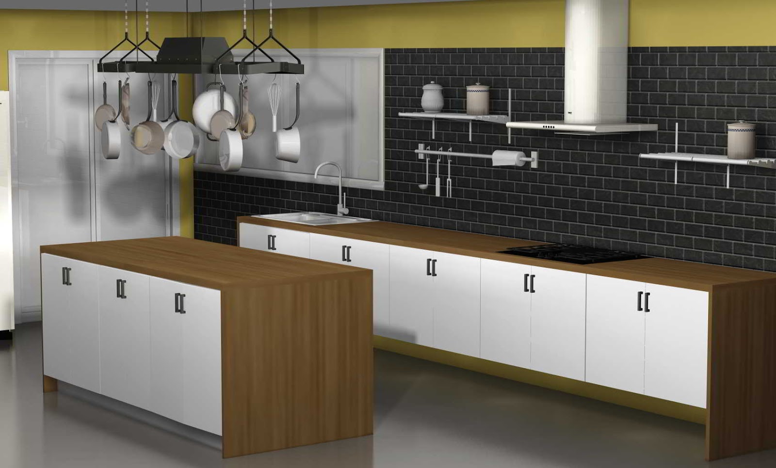 30 Desain Dapur Tanpa Kitchen Set Cara Menatanya