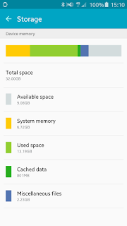 insufficient storage available