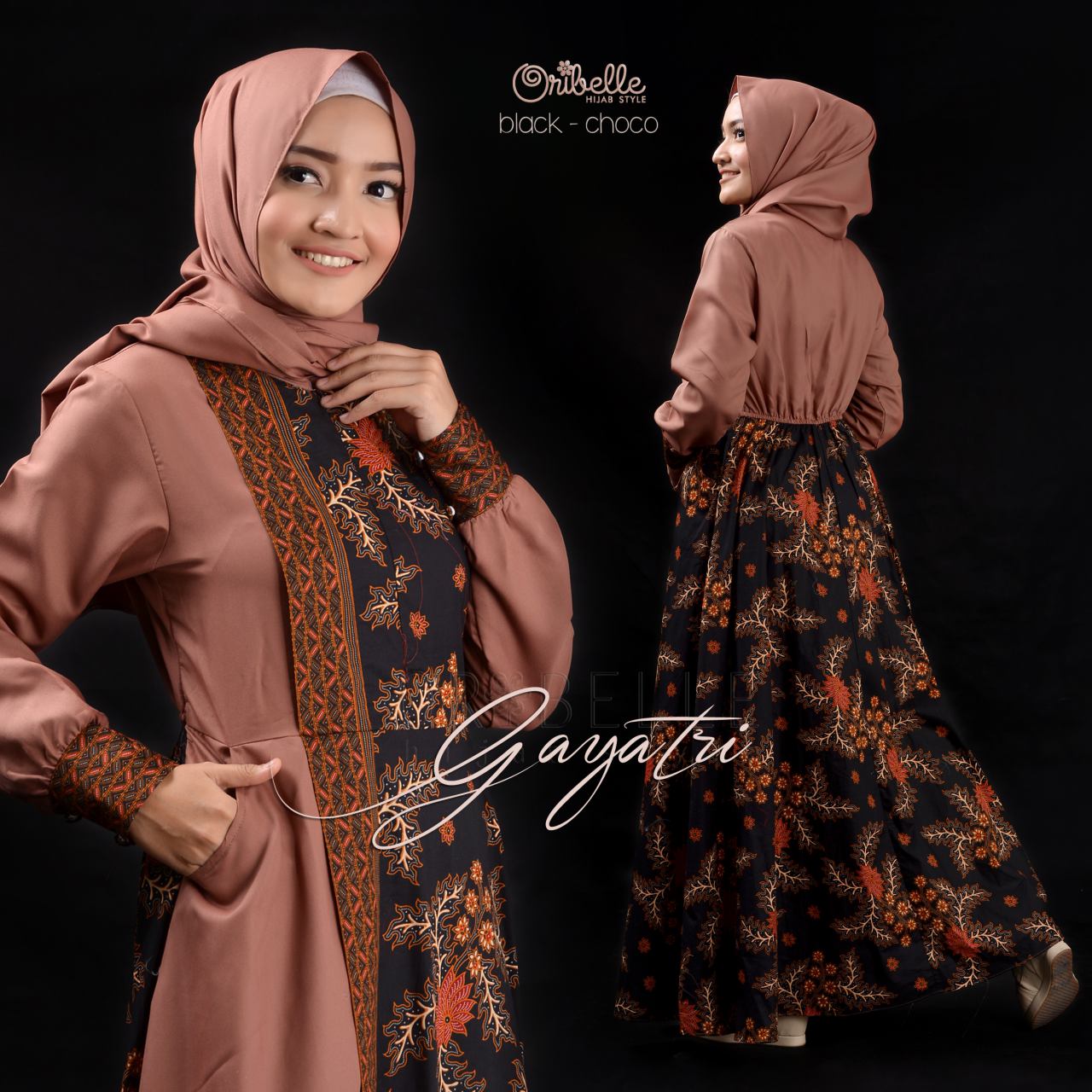 Gayatri Dress By Oribelle Jual Busana Muslimah Batik Modern Love Hijab Indo 085230801919 28629jpg