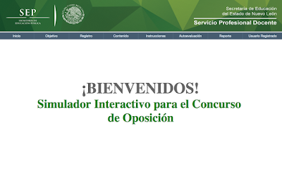 Simulador Interactivo para el Concurso  de Oposición