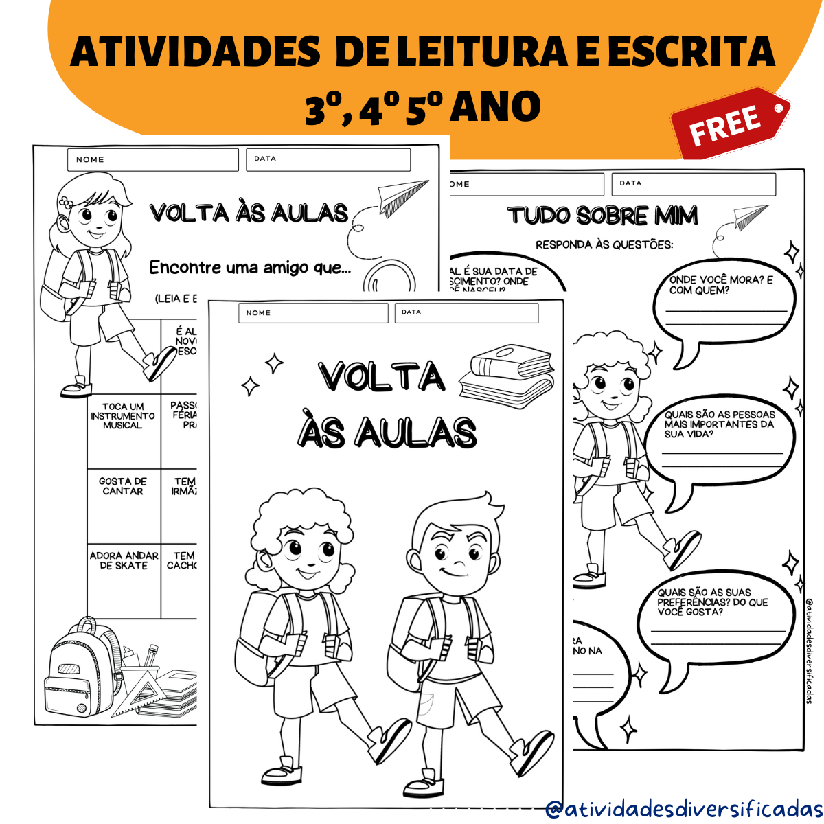 ATIVIDADE PRONTA - LEITURA em 2023