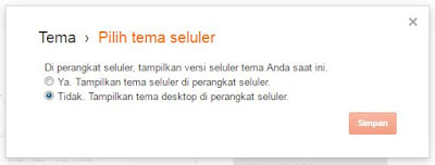 Blogger Mengubah Menu Template Jadi Theme (Tema)