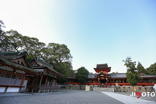 石清水八幡宮のお宮参り出張撮影