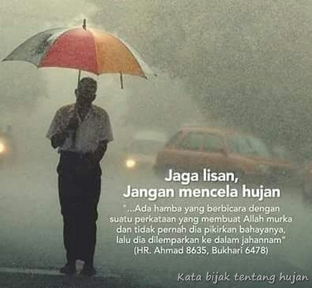  Kata  Islami Hujan  Gambar Islami