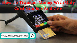 Transfer Money With Only Card Number And CVV