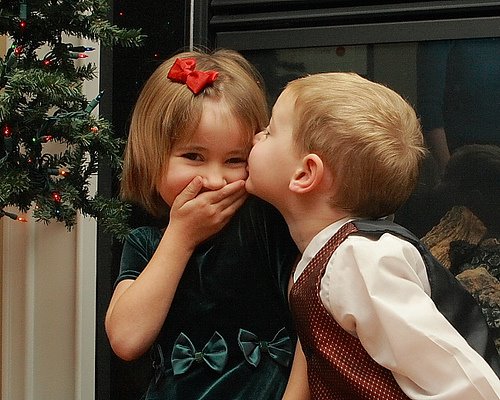 cute kids kissing Download 