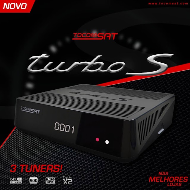 TOCOMSAT TURBO S NOVA ATUALIZAÇÃO V1.025 - 12/11/2019