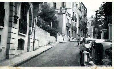 Chatel-Guyon, photo noir et blanc, vers 1960