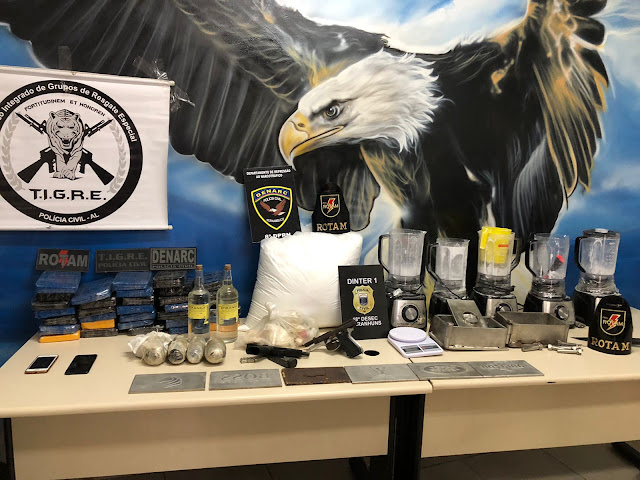 Policia apreende Drogas  avaliadas em mais de R$ 3 milhões em Garanhuns.