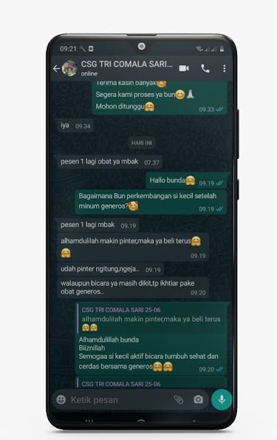 Testimoni Para Bunda Andalkan Generos