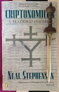 Portada del libro Criptonomicón 1: el código Enigma, de Neal Stephenson