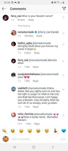 actress adunni ade is a muslim