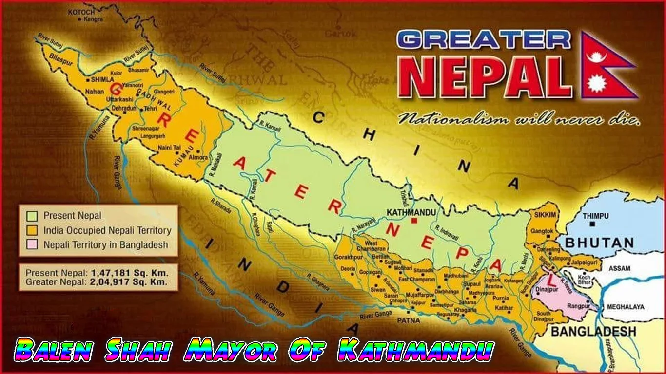 Balen Shah : Controversy Surrounds Mayor Of Kathmandu's Decision To Display 'Greater Nepal' Map