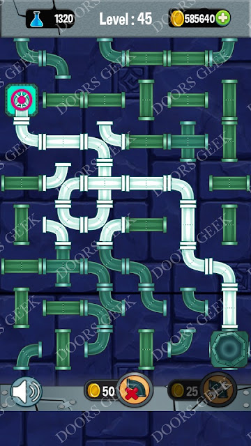  Plumber 3: Plumber Pipes Connect Level 45 Solution, Cheats, Walkthrough for android, iphone, ipad and ipod