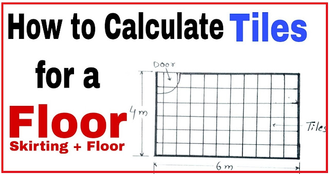 how to calculate tiles needed for a floor