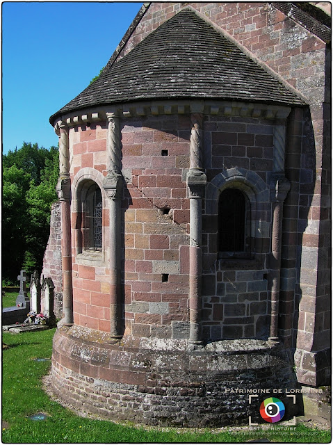 CHAMP-LE-DUC (88) - Eglise romane Notre-Dame (Extérieur)