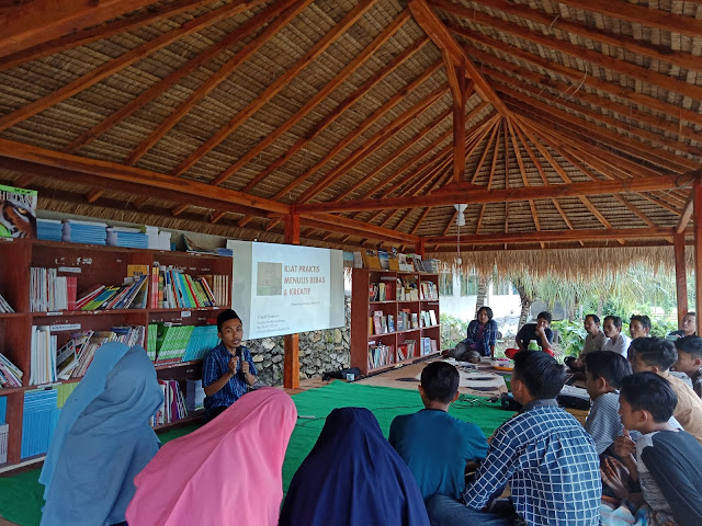  2 Kiat Produktif Menulis Tanpa Berpikir, yusuf tantowi, menulis bebas, free writing, menulis kreatif, berugak buku, sirajul huda