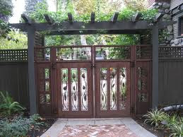 Perfect Wood Gate Design 