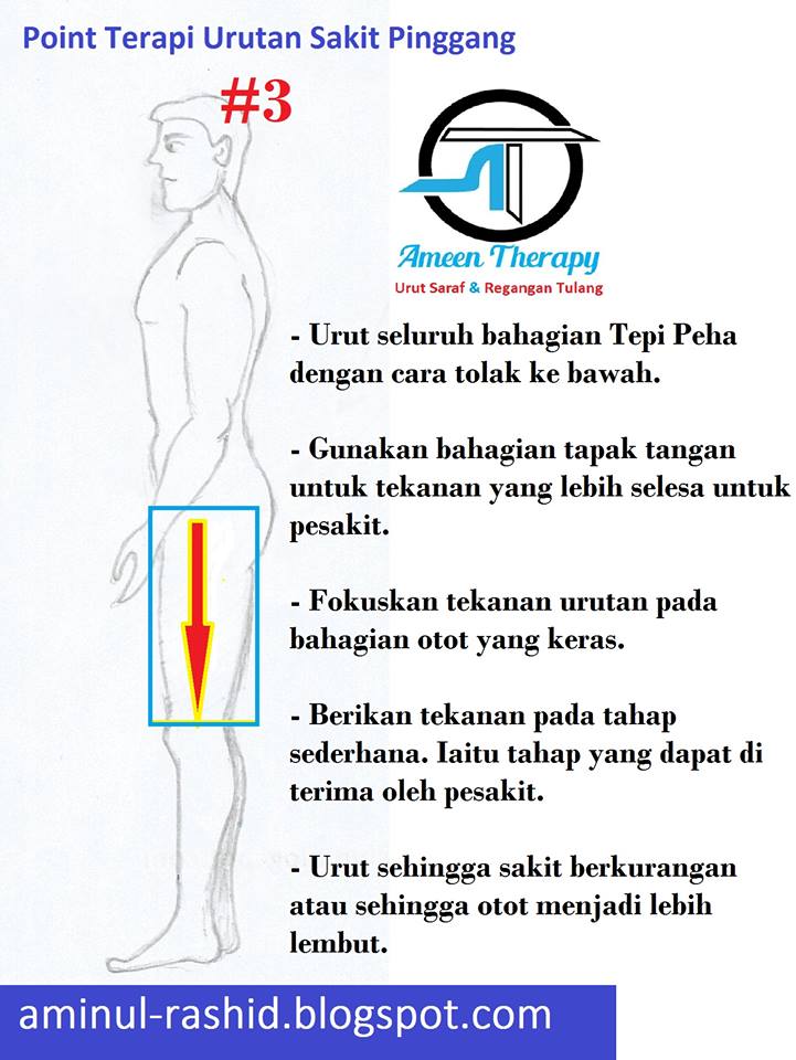 5 STEP URUTAN untuk SAKIT PINGGANG (Urut Shah Alam)