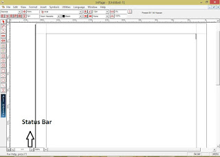 Status Bar in InPage