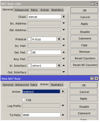 Port Forwarding Multiple Webserver Different Domains Mikrotik fitur nat NAT