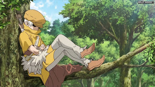 ドクターストーンアニメ 1期19話 西園寺羽京 Saionji Ukyo CV.小野賢章 Dr. STONE Episode 19