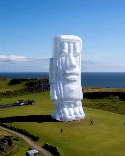 摩艾石像 (Moai Stone Heads) @ 智利/復活節島 (Chile/Easter Island)